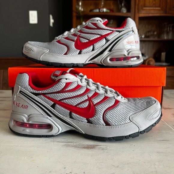 Nike Other - No Box Nike Men's Air Max Torch 4 "Gray/Red" Running Training Shoes Size 11 Men